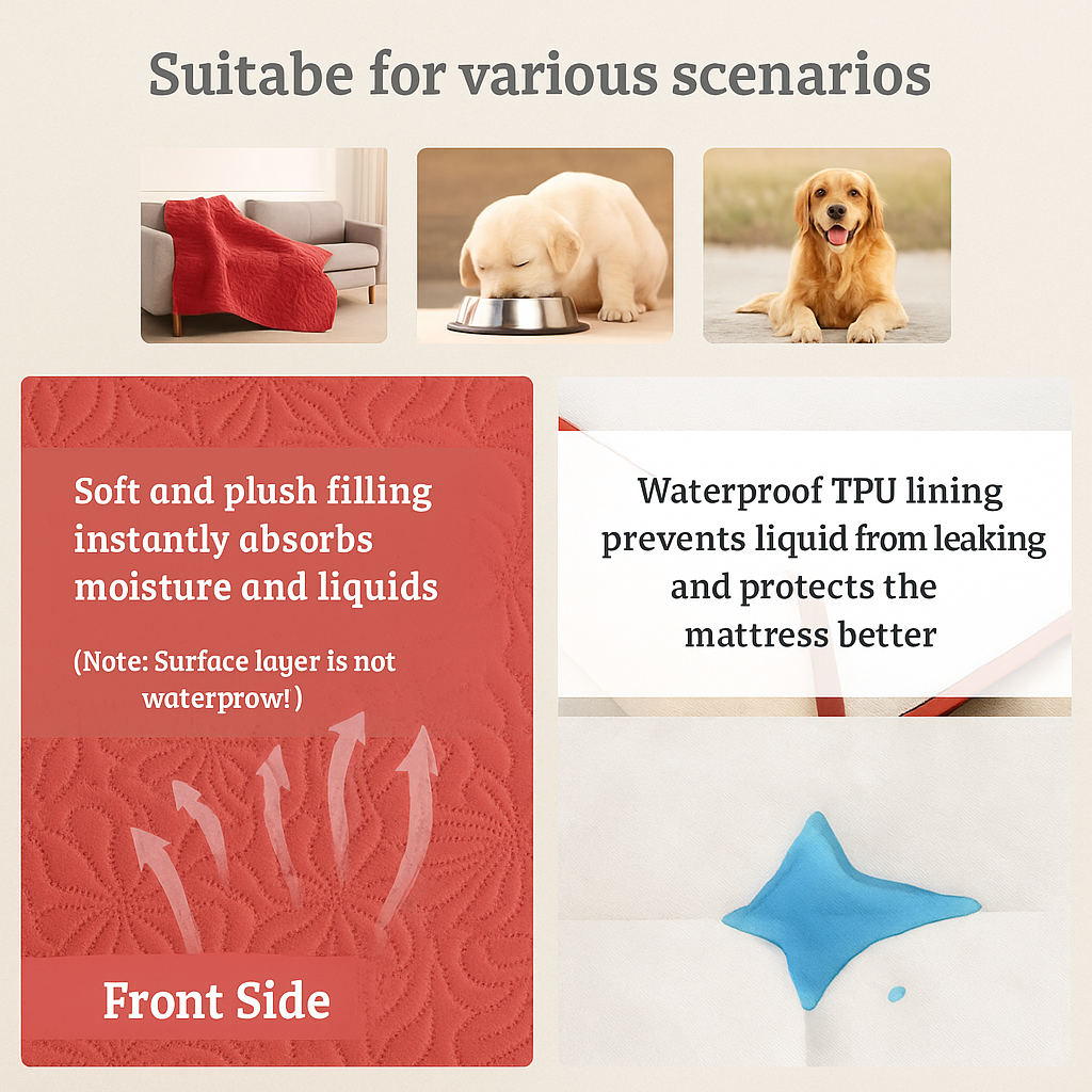 Waterproof Pet Bed Cover