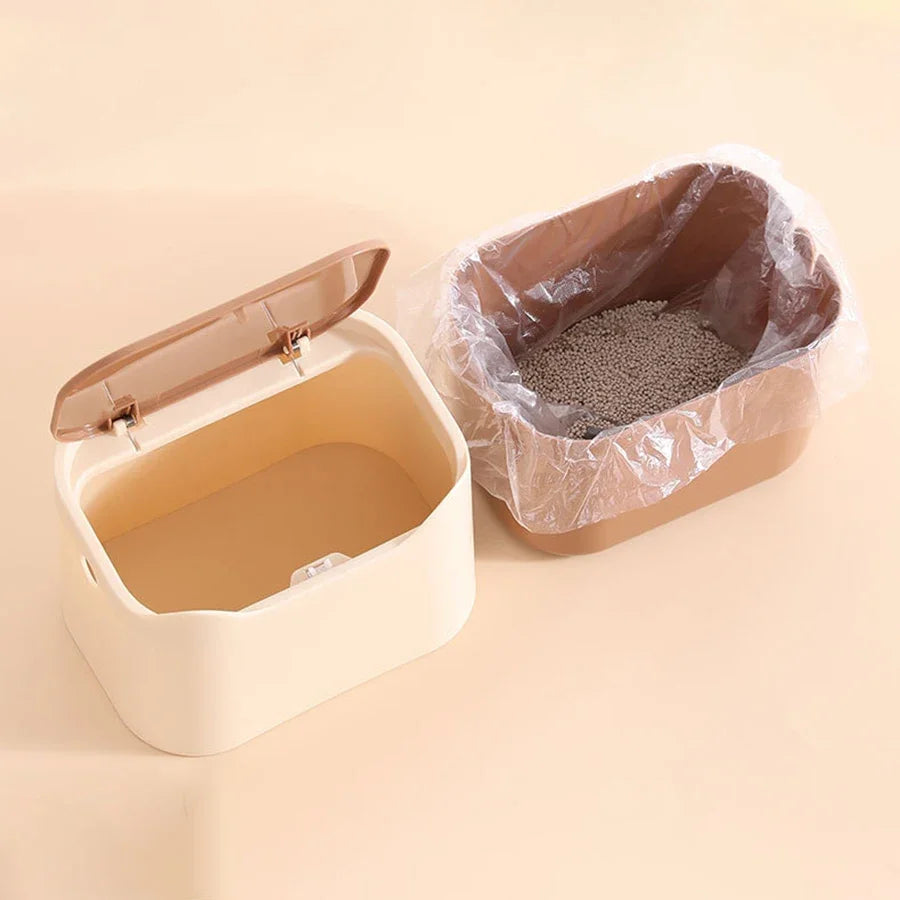 Portable Cat Waste Bin